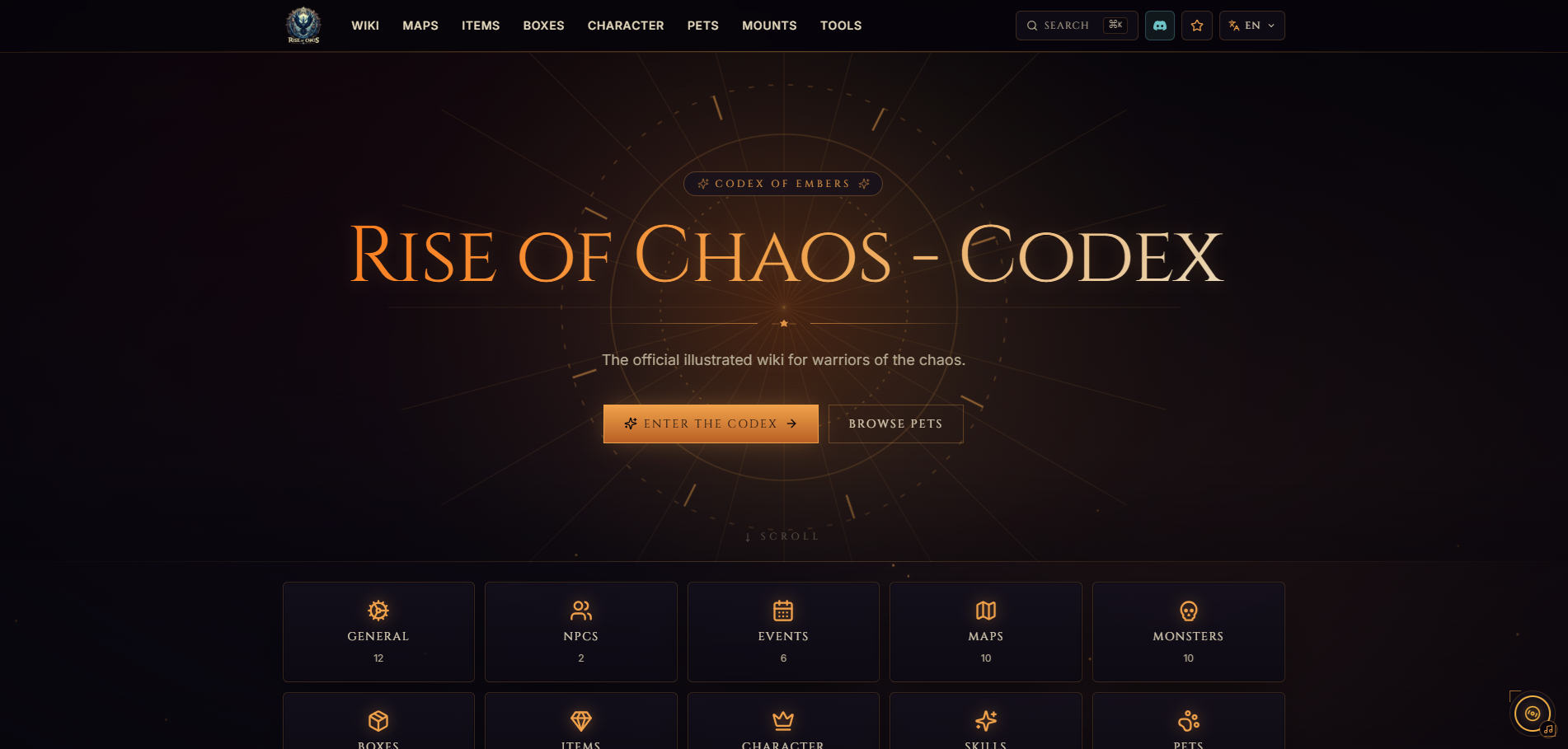 RiseofChaos Wiki