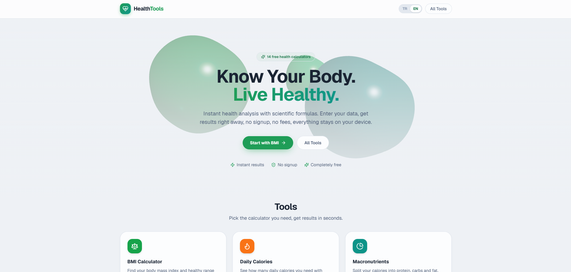 Health Tools
